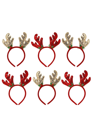 webelkart-christmas-reindeer-headband-antlers-hoop-for-kids-pack-of-6