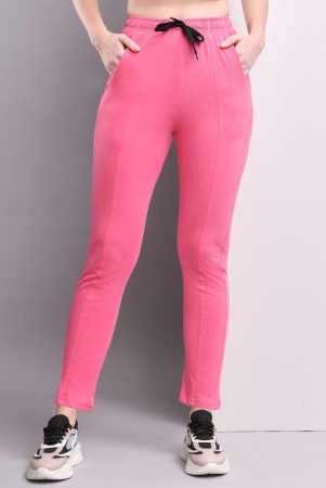 q-rious-pink-cotton-womens-outdoor-adventure-trackpants-pack-of-1-none