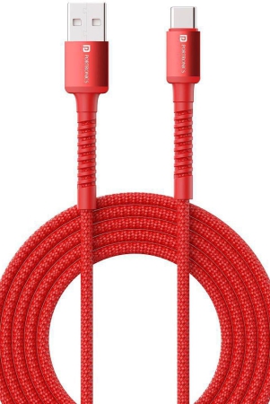 portronics-red-3a-type-c-cable-2-meters-red