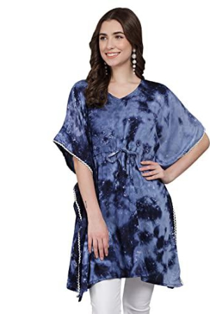 funday-fashion-regular-wear-tie-die-kaftan-top-for-women