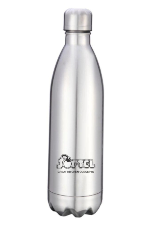 softel-stainless-steel-1000-ml-vacuum-bottle-hot-cold-silver-1-pc