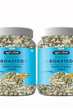 agri-club-roasted-watermelon-seed-classic-400-gm-pack-of-2-each-200-gm