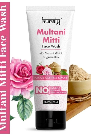 kuraiy-multani-mitti-for-tanning-pigmentation-face-wash-75-ml