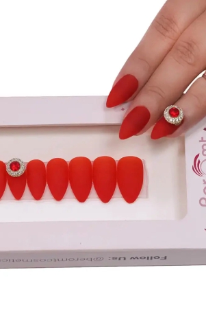 party-nails-unique-charm-nail-kit-included-tomatto-red