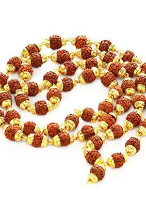 rudraksha-5-mukhi-japa-mala-rosary-with-golden-cap-hindu-meditationyoga-541-beads