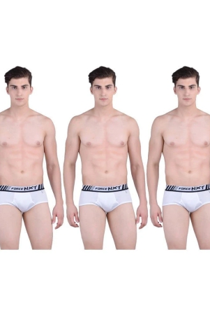 force-nxt-pack-of-3-cotton-mens-briefs-white-s