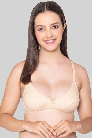 bodycare-beige-cotton-blend-lightly-padded-womens-everyday-bra-pack-of-1-none