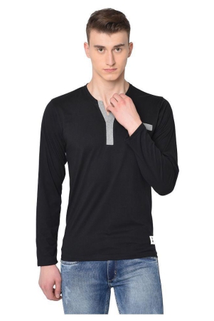 glito-cotton-blend-black-solids-t-shirt-single-pack-none