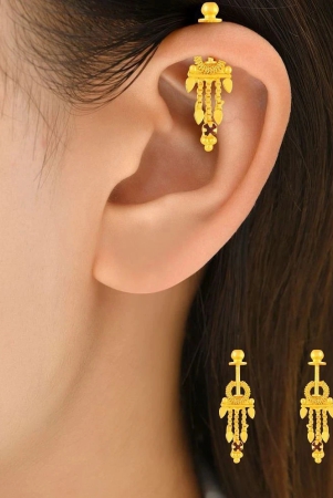 luv-fashion-golden-threader-earrings-pack-of-1-golden