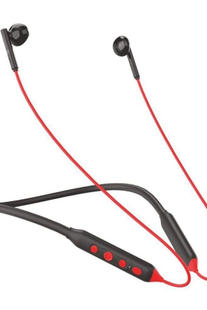 Portronics - Wireless Bluetooth Headset - Red