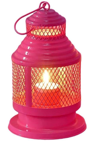 homssy-red-hanging-metal-tea-light-holder-pack-of-1