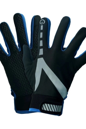 zaysoo-blue-nylon-mens-biker-gloves-pack-of-1-blue