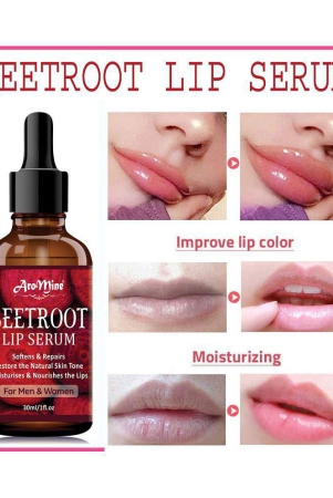 aromine-beetroot-lip-serum-for-glossy-shiny-soft-lips-moisturizing-nourishing-men-women-face-serum-30-ml