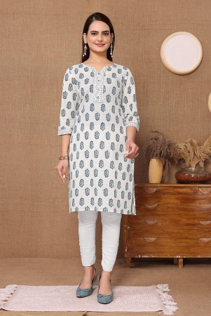 rangita-women-cotton-off-white-printed-knee-length-straight-kurti-none