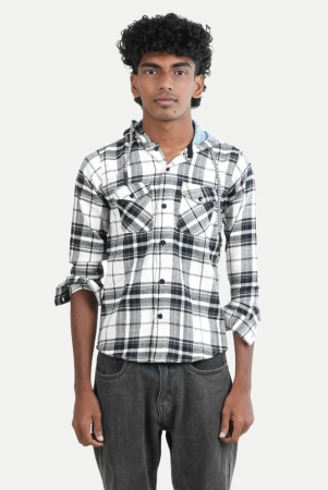 Boys Dark Green Checked shirts - None