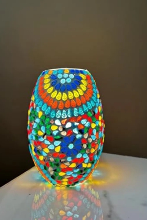 aarna-creations-turkish-mosaic-lamp-in-vase-shape-hand-carved-multi-color-patterned-lamp-beautiful-artistic-table-lamp-in-dholak-shape-mosaic