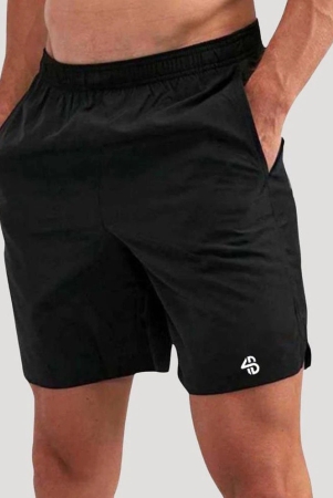 forbro-black-polyester-lycra-mens-outdoor-adventure-shorts-pack-of-1-none