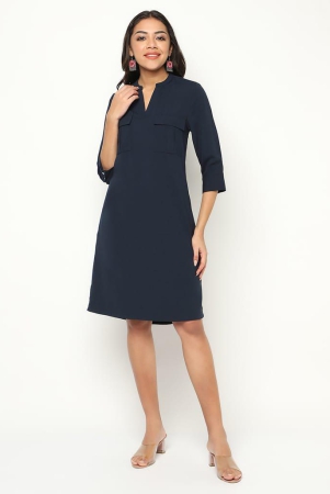 Midnight Navy Dress