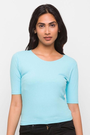 globus-turquoise-cotton-blend-slim-fit-womens-t-shirt-pack-of-1-none