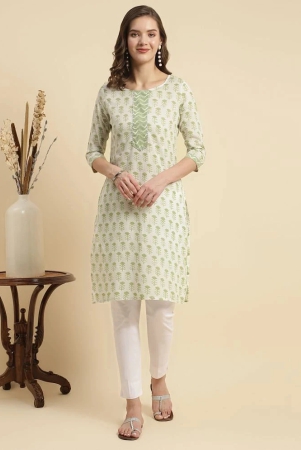 rangita-women-white-cotton-floral-printed-knee-length-straight-kurti-none