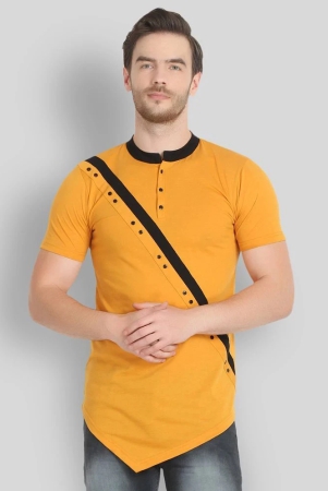 glito-yellow-cotton-blend-regular-fit-mens-t-shirt-pack-of-1-none