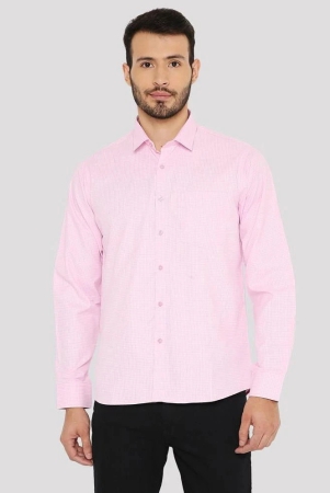 maharaja-cotton-blend-slim-fit-checks-full-sleeves-mens-casual-shirt-pink-pack-of-1-none