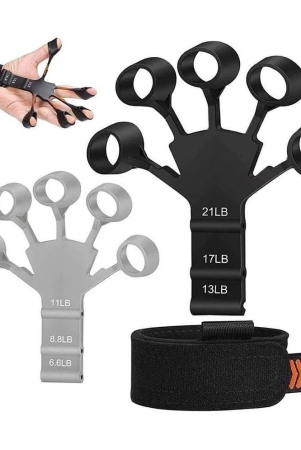 horse-fit-new-finger-gripper-strength-trainer-forearm-exerciser-hand-yoga-resistance-band-finger-expander-finger-extension-exerciser-climbing-finger-strengthener-multi-color