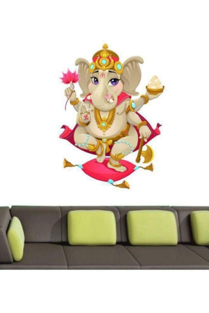 asmi-collection-beautiful-god-ganesha-religious-inspirational-sticker-60-x-45-cms-