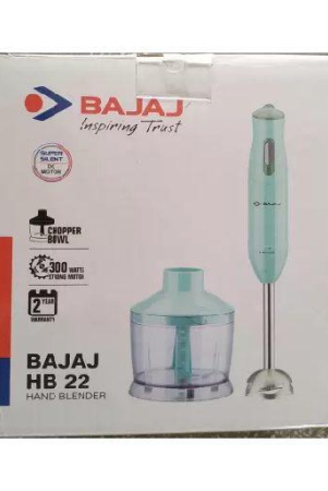 Bajaj HB 22 Silent DC Motor 300 W Hand Blender With Chopper Bowl