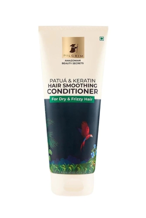 PILGRIM Amazonian Patu? & Keratin Hair SMOOTHING CONDITIONER for Dry & frizzy hair with Sacha Inchi | Hair conditioner for smooth & silky hair | Silicone free | Women & Men | 200 ml