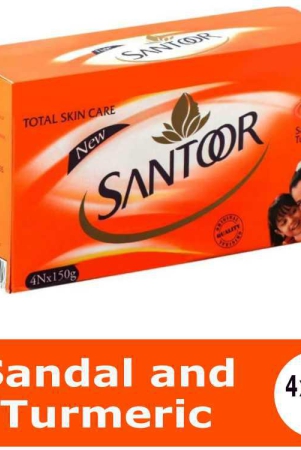 santoor-sandalturmeric-soap-150g-x4