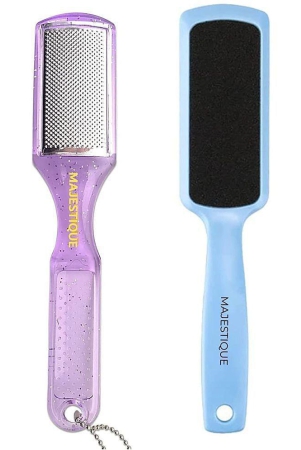 majestique-2pcs-pedicure-doublesided-foot-scrubber-tools-for-wet-and-dry-feet-multicolor