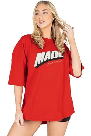 leotude-red-cotton-blend-oversized-womens-t-shirt-pack-of-1-none