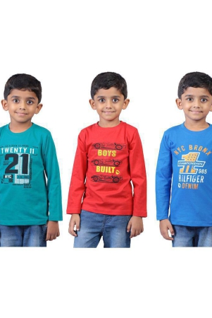 soft-apparels-multicolor-cotton-blend-boys-t-shirt-pack-of-3-none