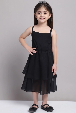 mini-ming-girls-solid-layered-fit-flare-midi-dress