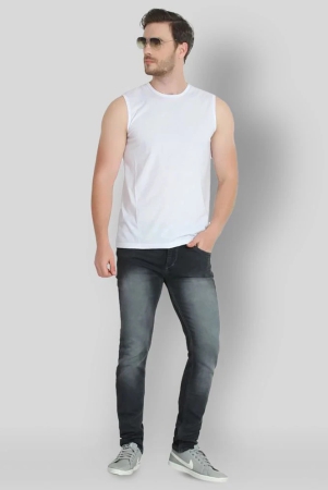 glito-white-cotton-blend-slim-fit-mens-t-shirt-pack-of-1-none