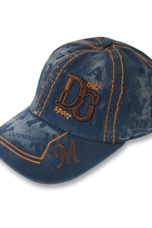 penyan-blue-cotton-mens-cap-pack-of-1-blue