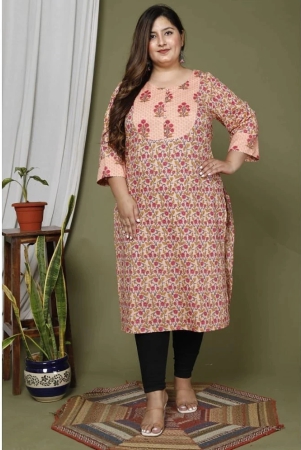 swasti-cotton-blend-printed-straight-womens-kurti-peach-pack-of-1-none