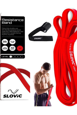 slovic-fitness-resistance-band-42-inch-loop-with-door-anchors-pull-up-training-bands-for-calisthenics-with-workout-guide-red-band-red