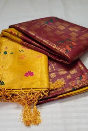 banaras-warm-silk-floral-maroon