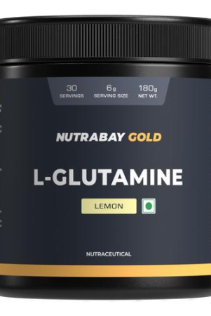 nutrabay-gold-l-glutamine-supplement-powder-180g-lemon-flavor-post-workout-amino-acid-for-muscle-growth-recovery