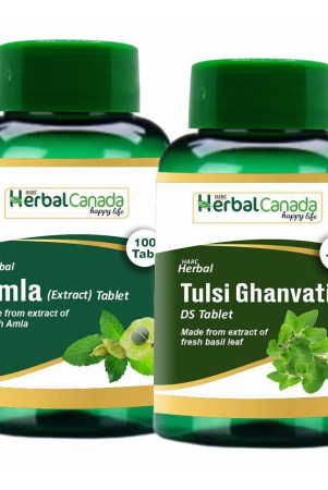 herbal-canada-amla100tab-tulsi100tab-tablet-200-nos-pack-of-2