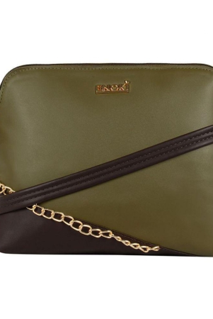 enoki-green-artificial-leather-sling-bag-green