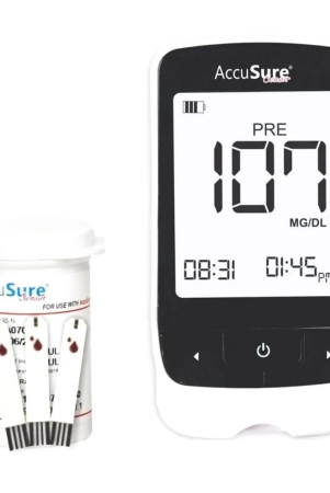 accusure-sensor-25-strips-glucometer