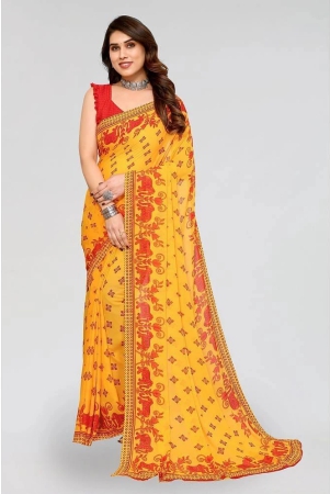 anand-sarees-georgette-printed-saree-with-blouse-piece-yellow-pack-of-1-yellow