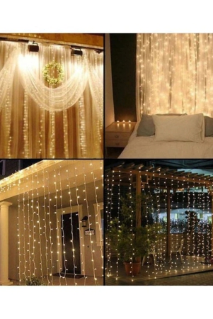 a-to-z-traders-3x3mtr-waterfall-curtain-led-string-lights-yellow