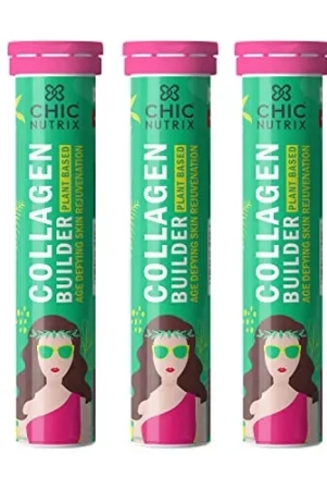 chicnutrix-plant-based-collagen-builder-vitamin-c-e-with-biotin-bamboo-acerola-extract-skin-cell-renewal-protection-for-healthy-young-looking-skin-60-blueberry-flavoured-effervesc