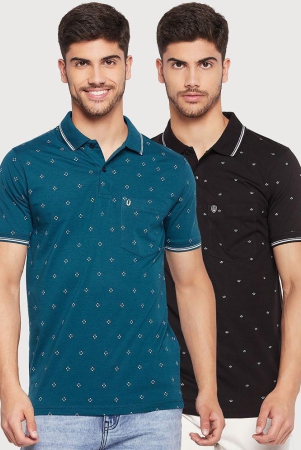 uniberry-teal-blue-cotton-blend-regular-fit-mens-polo-t-shirt-pack-of-2-none