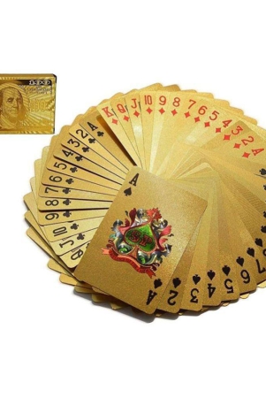 fratelli-gold-deck-of-waterproof-cards-flexible-pvc-plastic-gold-playing-cards-premium-poker-cards-gold-waterproof-playing-cards-washable-flexible-use-for-party-game