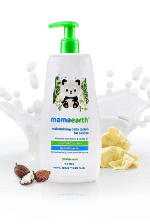 Mamaearth Daily Moisturizing Natural Baby Lotion (400 ml)